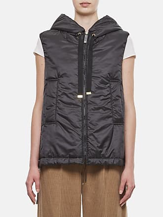 Megfie Womens Faux Leather Puffer Vest Sleeveless Elastic Waist Cropped  Puffer Vest Padded Gilet with Pockets(0288-Black-XS) at  Women's  Coats Shop