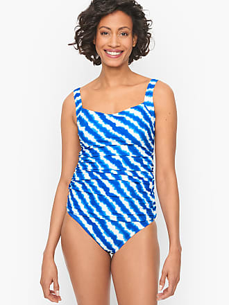 Neuf avec étiquettes Miraclesuit Femme Tankini Swim TOP noir/blanc imprimé taille plus 18 W Ret $86 
