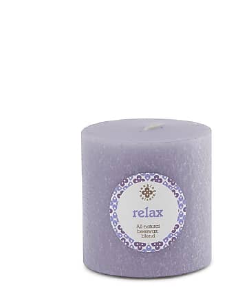 Geranium Lavender 8-Ounce Relax Root Candles Seeking Balance Beeswax Blend Candle 