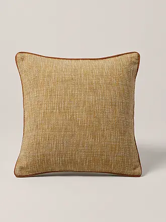 Housse de coussin 50x50 cm Naturel et brun HARI