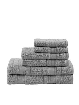 Windsor Home Quick Dry White Cotton Zero Twist 6-piece Towel Set