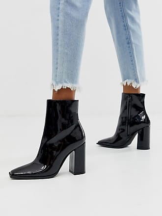 public desire black croc effect platform boots