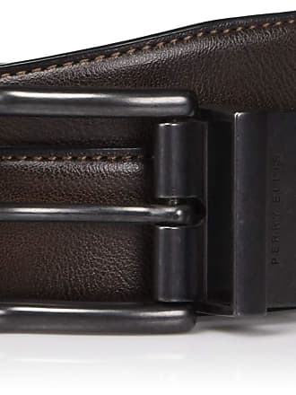 Perry Ellis Reversible Hi Lo Leather Belt, Belts