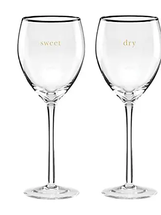 Kate Spade New York Cheers to US Dirty Neat Martini Glasses Set of 2