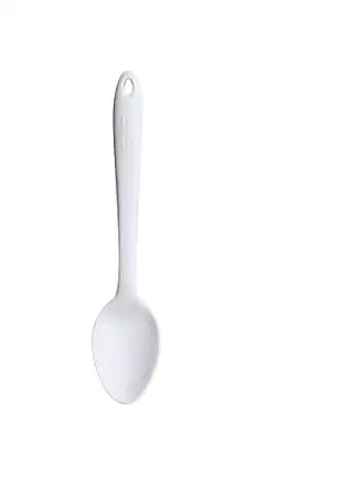 Restaurantware Purple Silicone Mixing Spoon - 10 1/2 inch x 2 1/4 inch x 3/4 inch - 1 Count Box