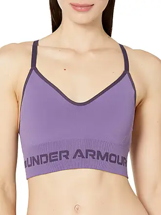 Under Armour Women's Seamless Low Long Sports Bra - Misty Purple