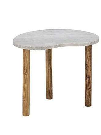 Table d'appoint avec rangement en bois ø38,5cm Drawer - SAND I