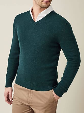 omniscient Mens V Neck Long Sleeve Soild Pullover Sweater Cardigan