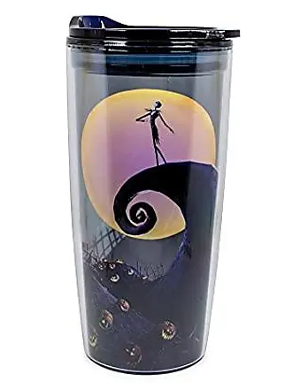 Silver Buffalo Disney The Nightmare Before Christmas Tumbler with Lid and  Straw | 32 Ounces