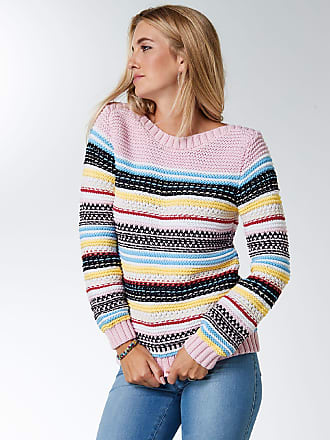 DAMEN Pullovers & Sweatshirts Pullover Stricken H&M Pullover Rabatt 74 % Rosa/Silber S 