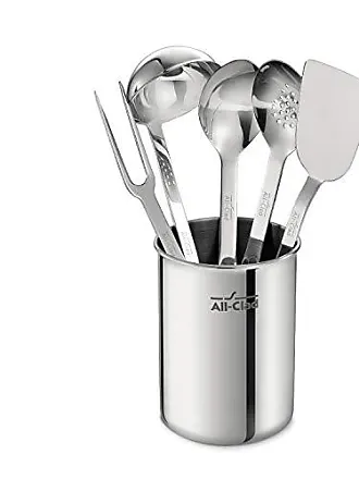 All-Clad Specialty Silicone Kitchen Gadgets 5 Piece Set, Spatulas Kitchen  Tools, Kitchen Hacks Black