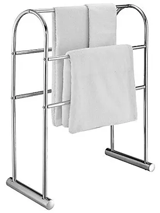  MyGift Chrome Plated Metal Under-the-Sink Rack