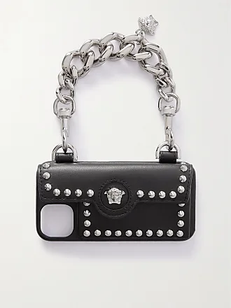 Donna/Uomo Tracolla per borsa La Greca Signature Nero/Cachi | Accessori Per  Borse Versace