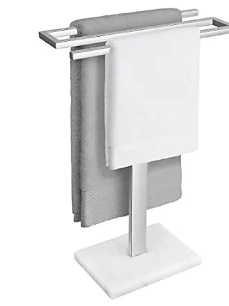 KES Toilet Paper Holder Stand, Freestanding Toilet Paper Roll Holder with  Modern Natural Marble Base, White Freestanding Toilet Tissue Holder SUS304