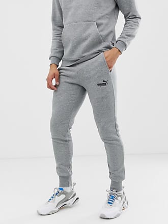 puma essential skinny joggers in black