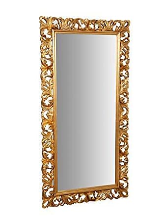 Wandspiegel Gold Ornamente Barockspiegel 43x37 Badspiegel Flurspiegel C532 