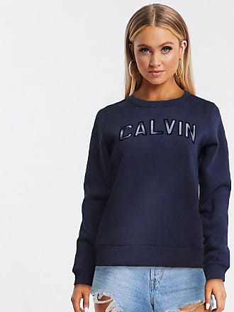 calvin klein navy sweatshirt