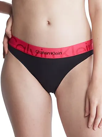 Calvin Klein Underwear Women's 2 Pack Thong, Red/Black, S, Red/Black, Small  : : Clothing, Shoes & Accessories