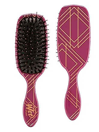 Wet Brush Treatment Brush - Purple Custom Care - All Hair Types - Evenly  Distributes Spa Treatment Helps Reduce Shed and Breakage with Drainage  Holes - Pain-Free Comb for Men Women Boys and Girls