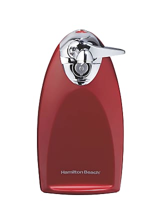 Hamilton Beach (76606ZA) Smooth Touch Electric Automatic Can Opener with  Easy Push Down Lever, Opens All Standard-Size and Pop-Top Cans, Extra Tall