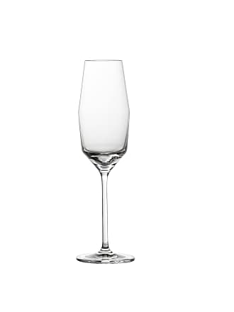 Schott Zwiesel Tritan Crystal Glass Pure Stemware Collection Champagne  Flute with Effervescence Points, 7.3-Ounce, Set of 2