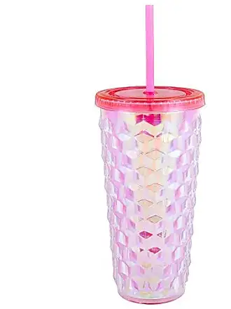 Glass DOF with Lid and Straw - Bride - Slant Collections