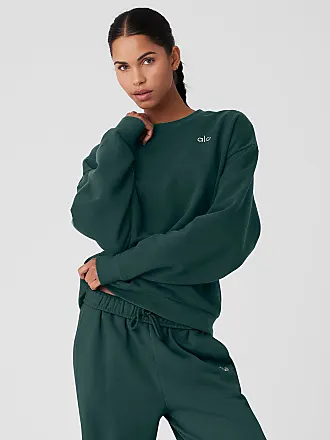 Accolade Crew Neck Pullover - Midnight Green in 2023