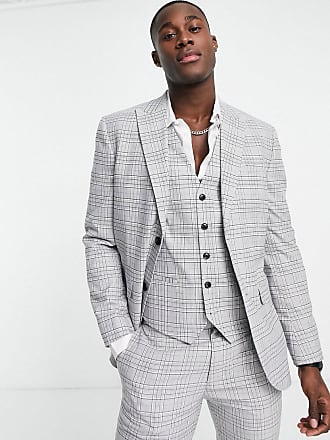 topman charcoal suit