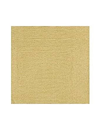Set 6 Tischsets Serie CROCO EVA Kunststoff Farbe Gold 45 x 30 cm Gastlando 
