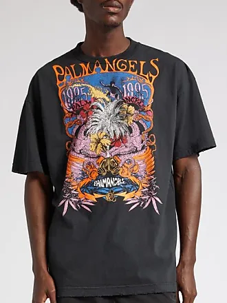 Palm Angels Monogram Statement Cotton T-Shirt