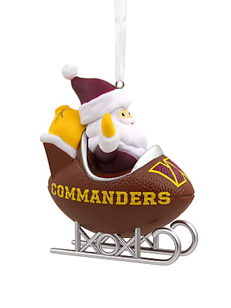 Hallmark Green Bay Packers Santa Football Sled Christmas Ornament, NFL Tree  Decoration and Sports Fan Gift