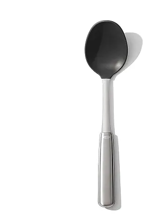 OXO Good Grips Silicone Slotted Spoon, us:one size, Peppercorn