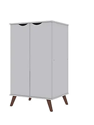 Prepac HangUps Shoe Storage Cabinet, 16D x 30W x 72H, White