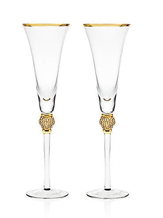  Veuve Clicquot Champagne Flute Glasses Trendy Prestige Clear  280 ml (2 pc) : Home & Kitchen