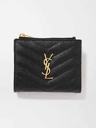 Saint Laurent Quilted Leather Card Holder