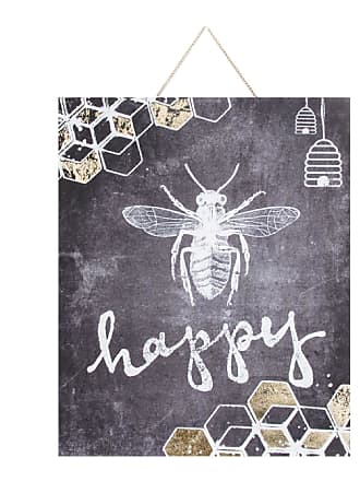 Graham & Brown Bee Happy Wall Art, 16 x 20 inch (41-836)