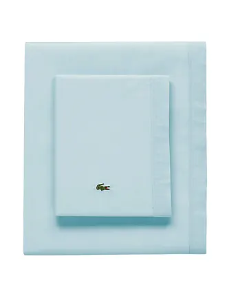 Lacoste printed cotton outlet percale queen sheet set