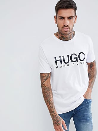hugo boss large logo t shirt