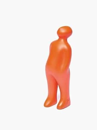 Deko-Orange Skulptur Deko-Apfelsine Deko-Frucht Keramik orange/silber Höhe 10cm 