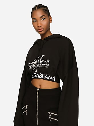 und Fitnesskleidung Hoodies Training Herren Bekleidung Sport- Dolce & Gabbana Kaschmir Kapuzensweatshirt aus kaschmir in Schwarz für Herren 