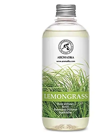 Lemongrass Reed Diffuser Refill, Natural Essential Lemongrass Oil 17 Fl Oz  - Fresh & Long Lasting Fragrance - Reed Diffuser Oil Refill for