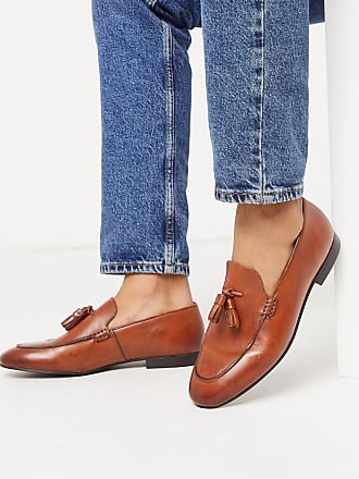 h by hudson bolton tassel loafers