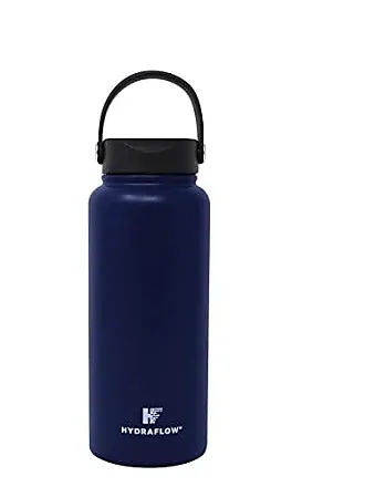 HYDRAFLOW Capri 40 oz. Aqua Blue Stainless Steel Vacuum Insulated