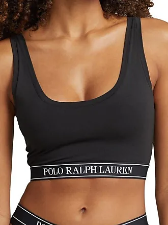 Polo Ralph Lauren Women's Essentials Scoop Bralette In Onyx