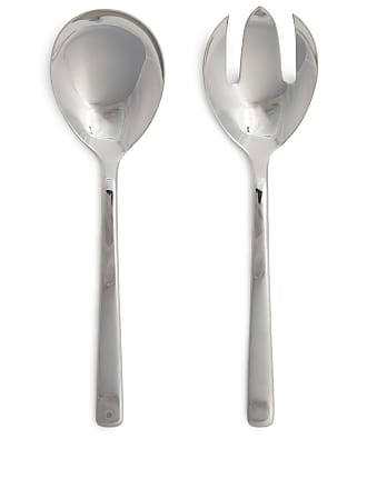 Kay Bojesen Grand Prix small salad set, polished stainless steel