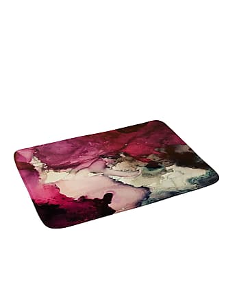 21 x 34 Pink Society6 Elizabeth Karlson Mission Fusion-Mixed Media Painting Bath Mat 