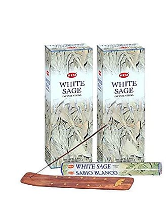 WHITE SAGE von HEM 120 Räucher-KEGEL BIG PACK Räucherkerzen weißer Salbei