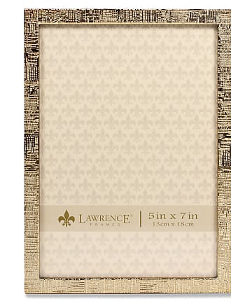 Lawrence Frames 670035 3.5x5 Simply Gold Metal Picture Frame 