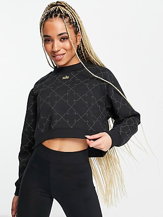 nike cropped zip