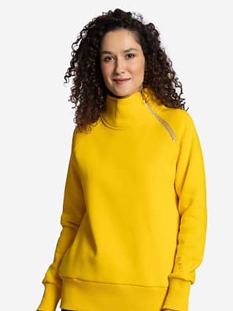 DAMEN Pullovers & Sweatshirts Pullover Casual TRENDY.ING Pullover Gelb Einheitlich Rabatt 81 % 